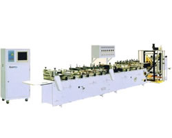 Machine de fabrication de sacs (trois soudures automatiques, soudure intermédiaire)